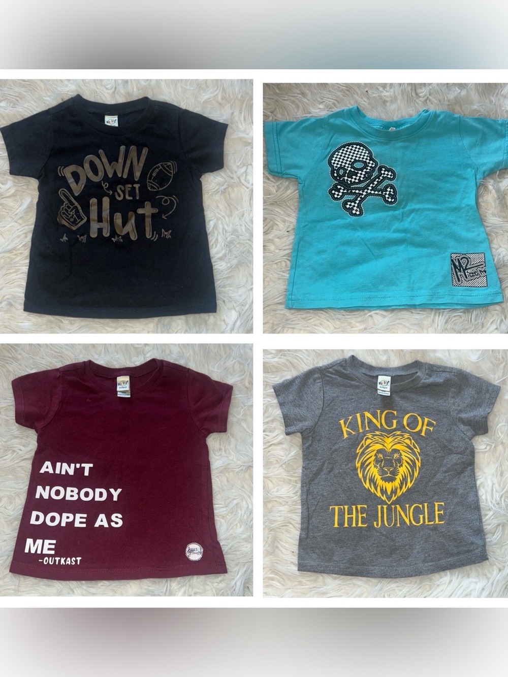 Baby graphic tshirt lot